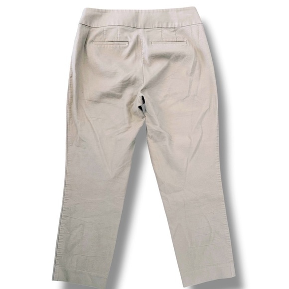 Ann Taylor LOFT Petites Size 6P Julie Straight Khaki Chino Pants Cott /Spandex - Picture 2 of 7